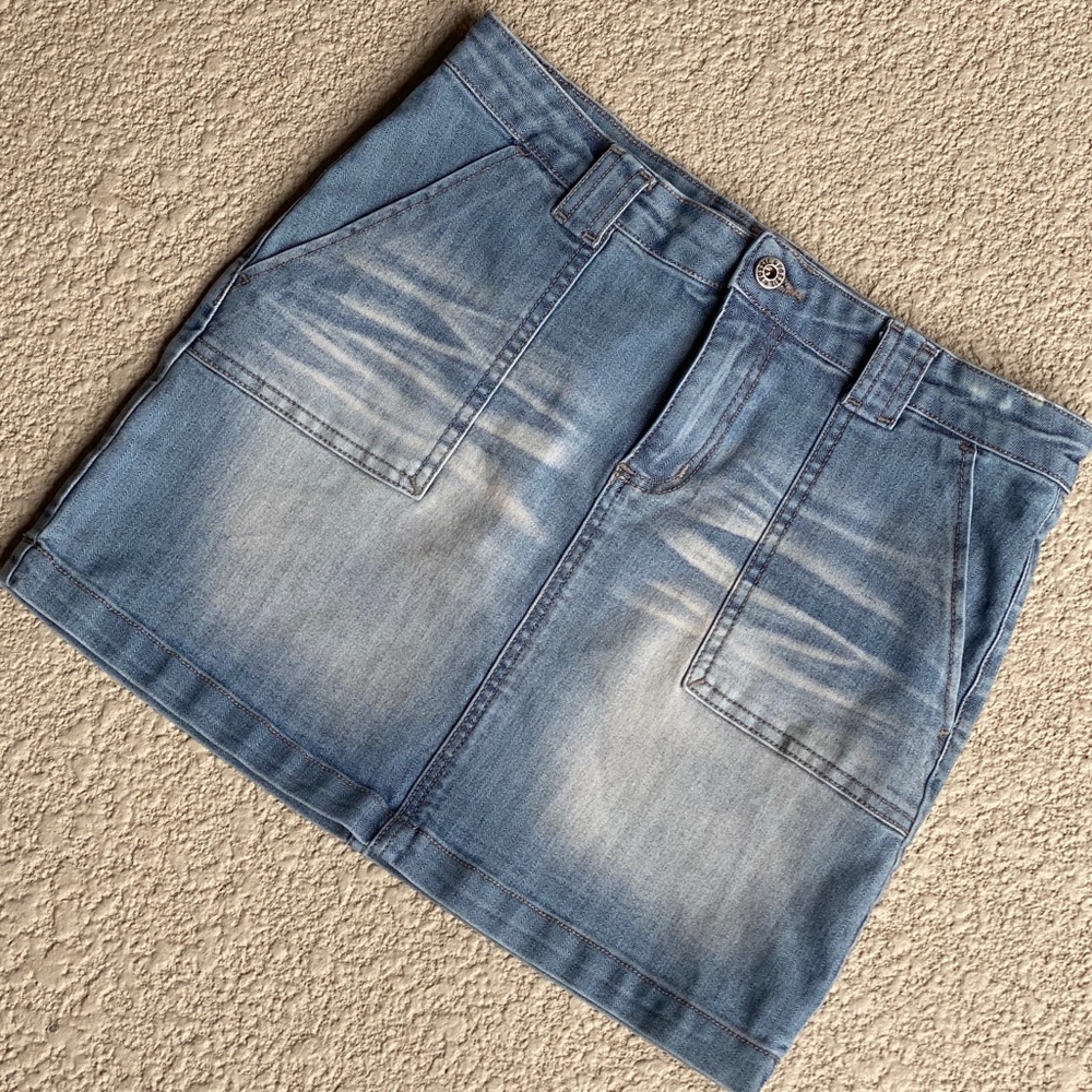DENIM SKIRT